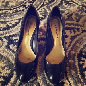 Antonio Melani Black Wedges